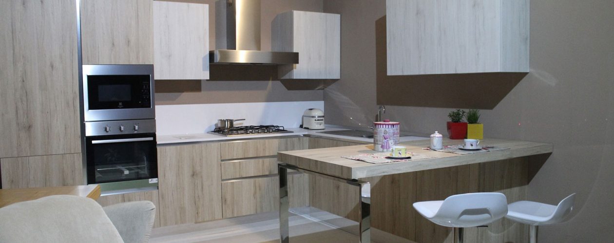 Cocina con electrodomésticos integrados